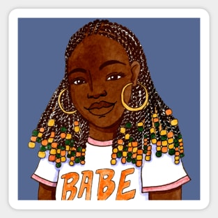 Babe Sticker